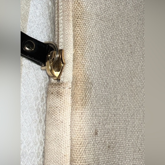 Kate Spade EAT CAKE FOR BREAKFAST  Pink Red Canvas Laptop Bag - Picture 11 of 12